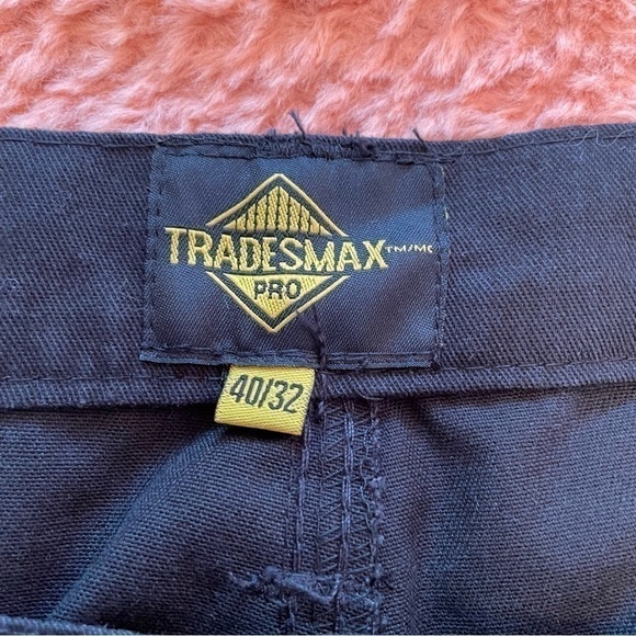 TRADESMAX Pro Men's Cargo Workpant with Button Closure and Belt Loop Size 40/32 - Picture 8 of 9